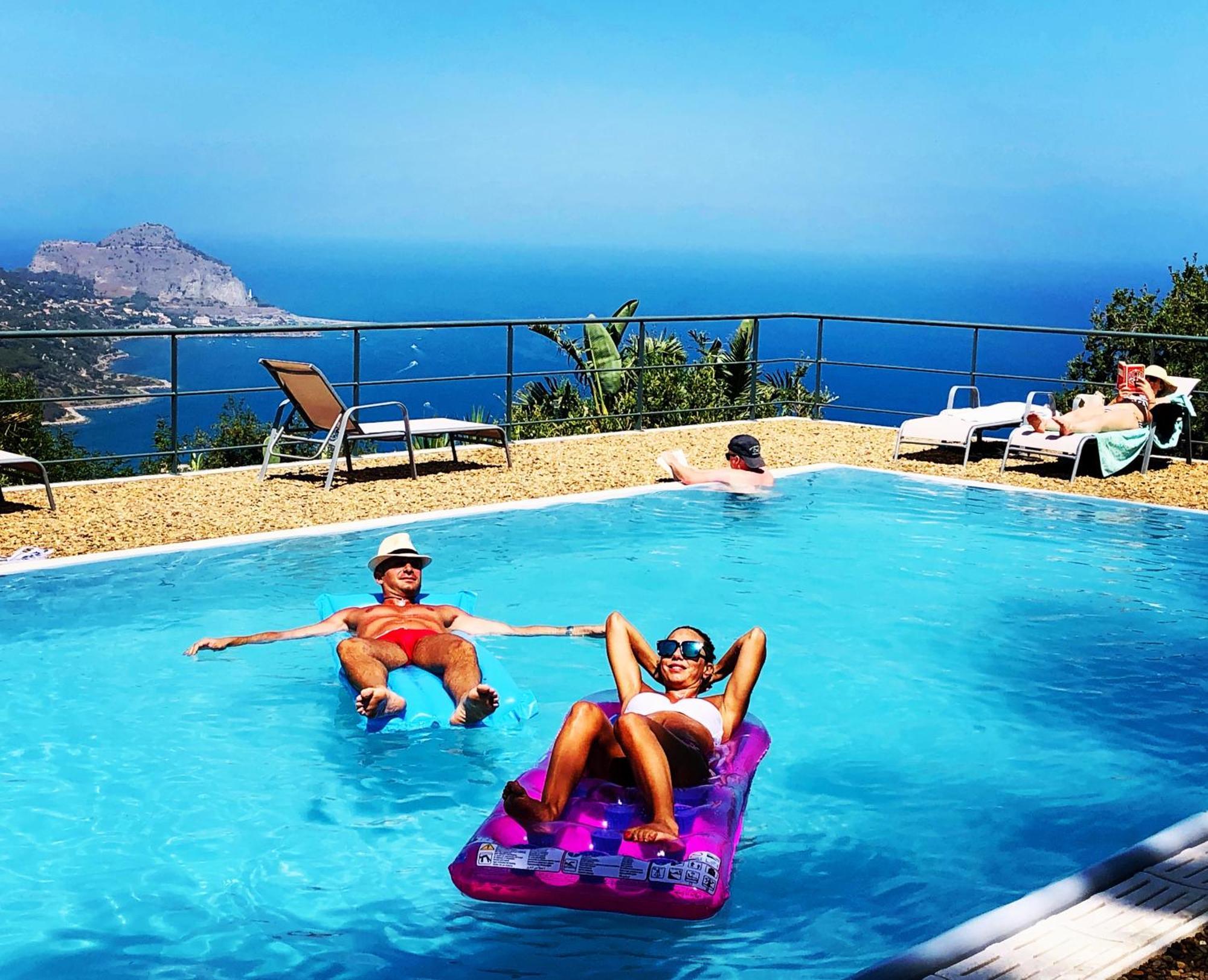 cefalù nest pool house terrace sea view Extérieur photo