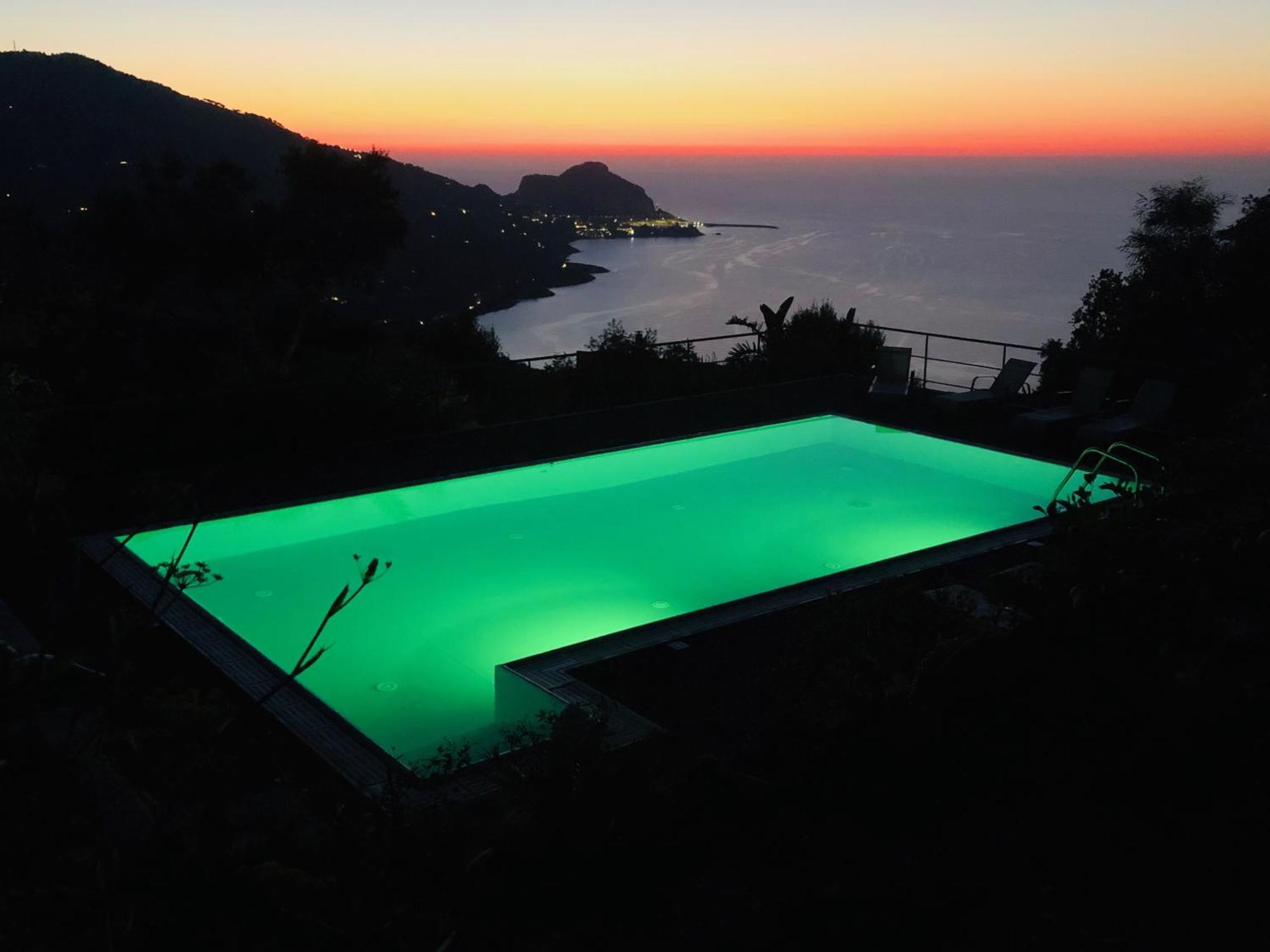cefalù nest pool house terrace sea view Extérieur photo