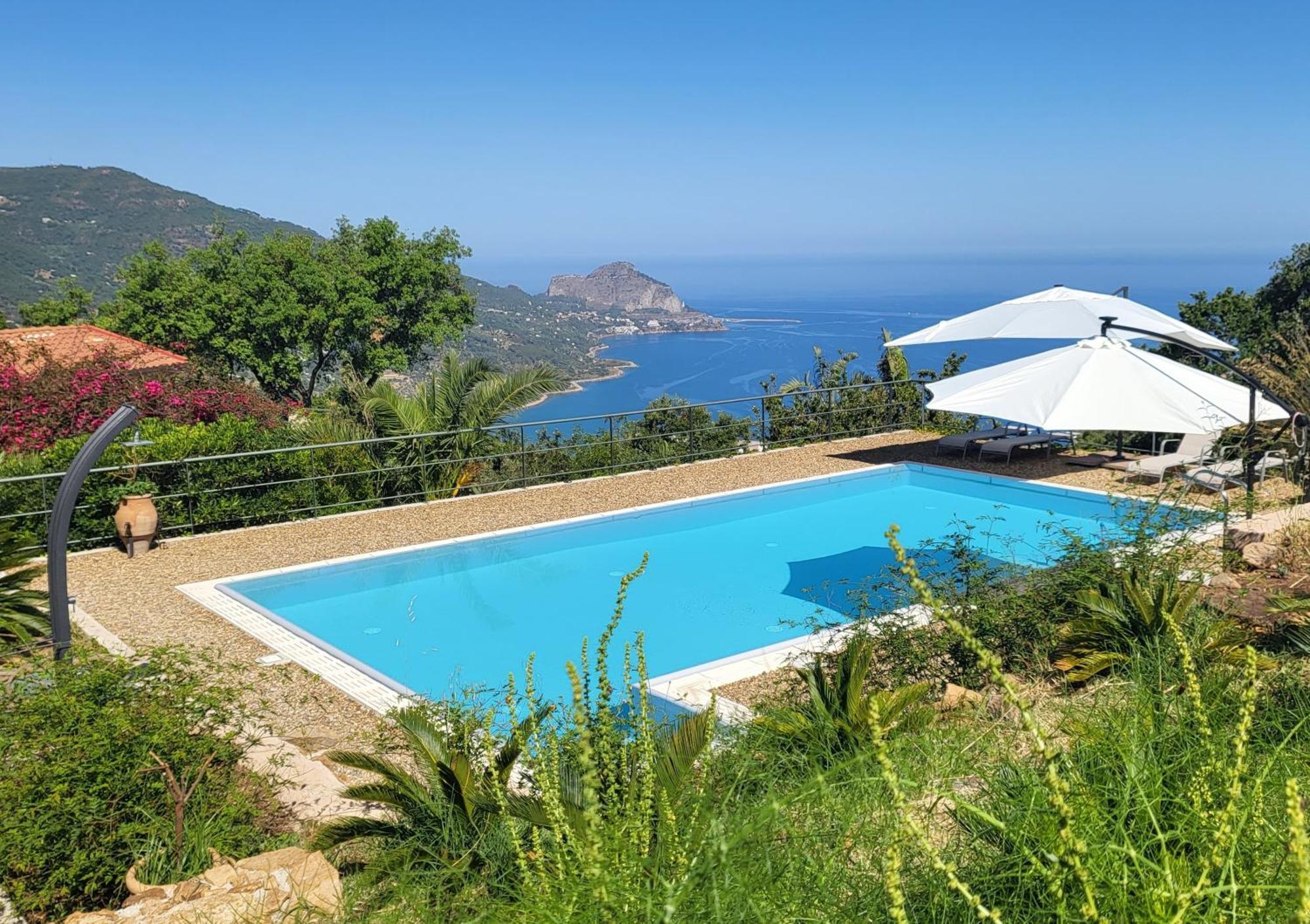 cefalù nest pool house terrace sea view Extérieur photo