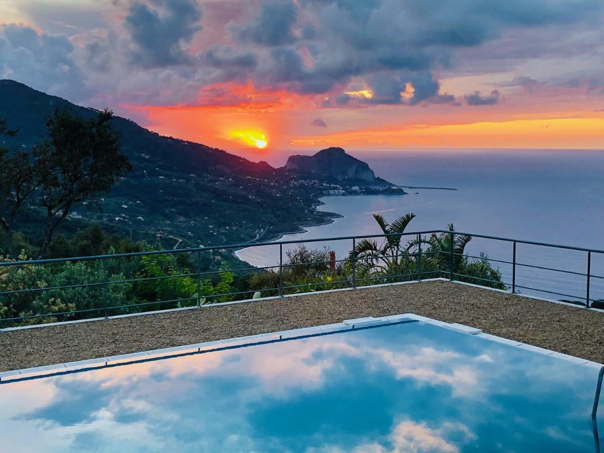 cefalù nest pool house terrace sea view Extérieur photo